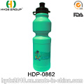 750ml heißer Verkauf Kunststoff Sport-Wasserflasche (HDP-0862)